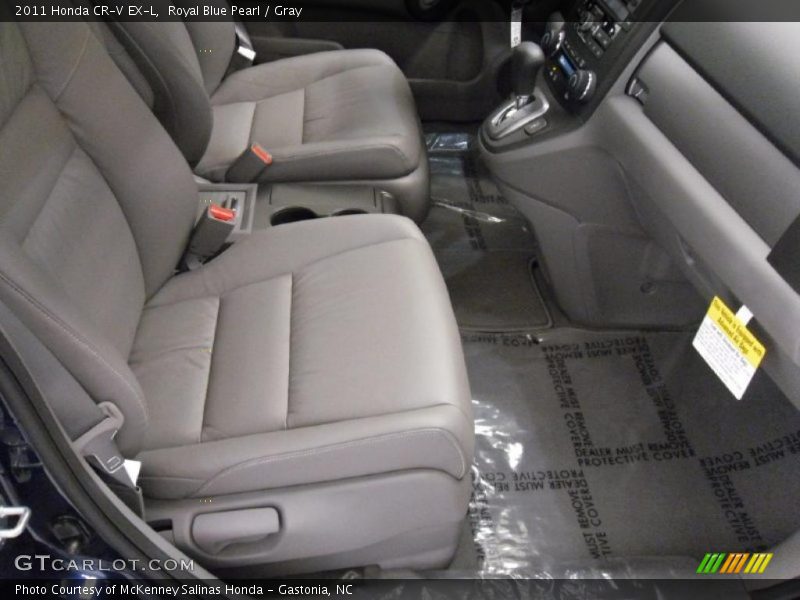 Royal Blue Pearl / Gray 2011 Honda CR-V EX-L