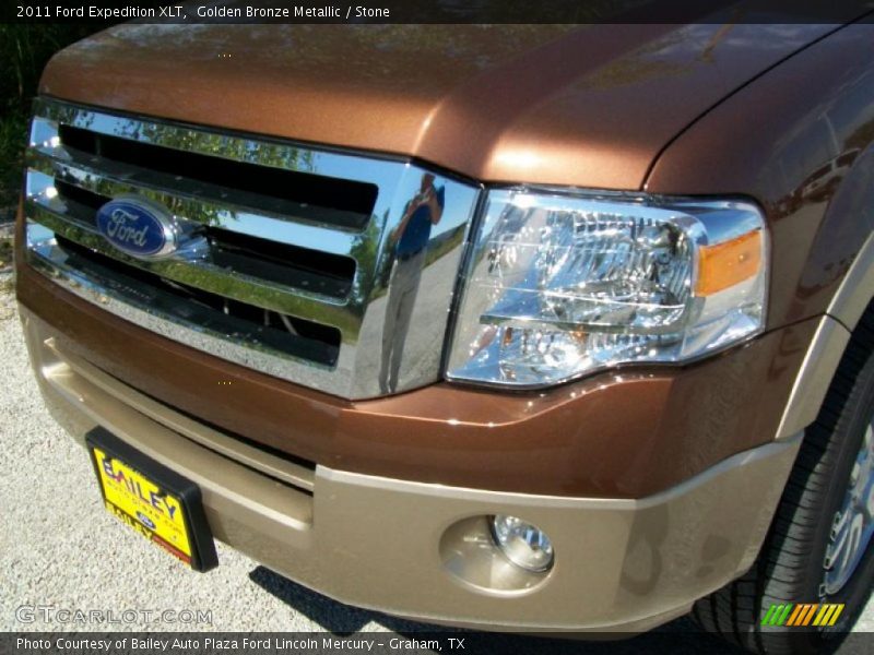 Golden Bronze Metallic / Stone 2011 Ford Expedition XLT