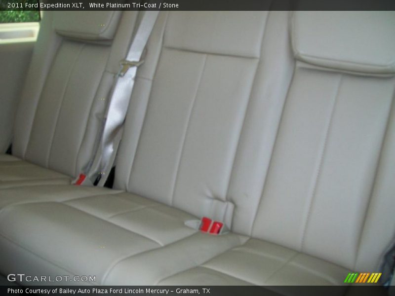 White Platinum Tri-Coat / Stone 2011 Ford Expedition XLT