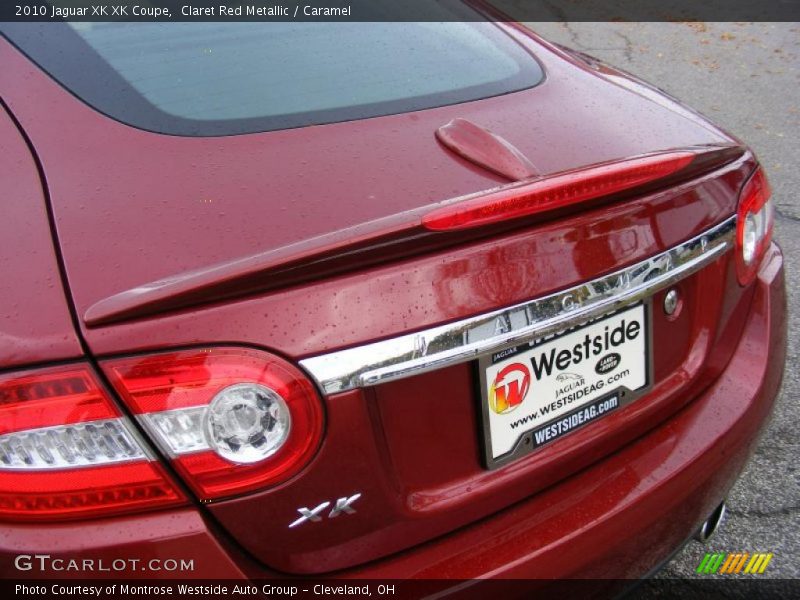 Claret Red Metallic / Caramel 2010 Jaguar XK XK Coupe