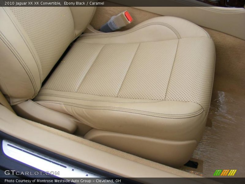 Ebony Black / Caramel 2010 Jaguar XK XK Convertible