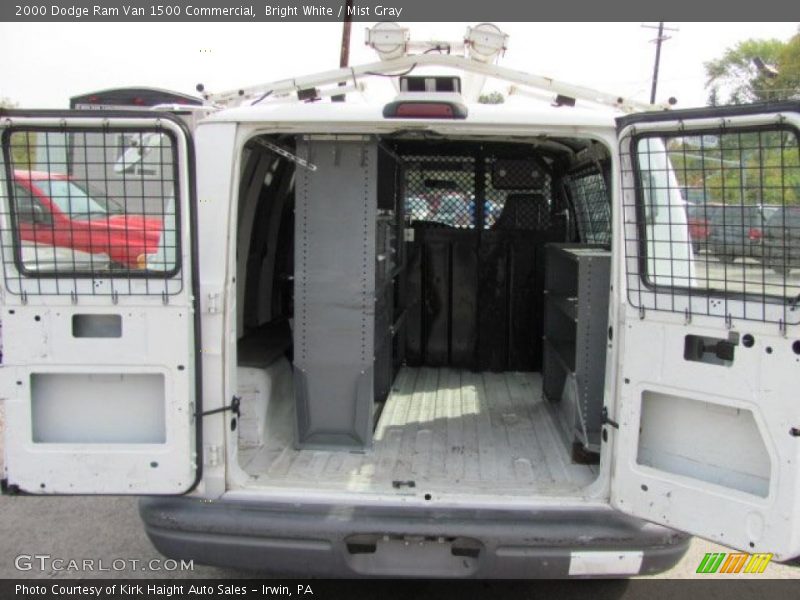 Bright White / Mist Gray 2000 Dodge Ram Van 1500 Commercial