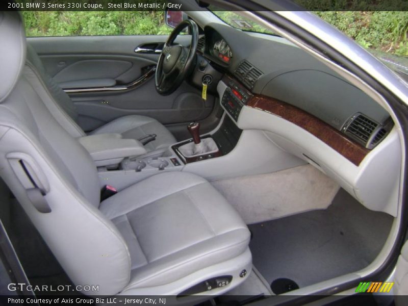  2001 3 Series 330i Coupe Grey Interior
