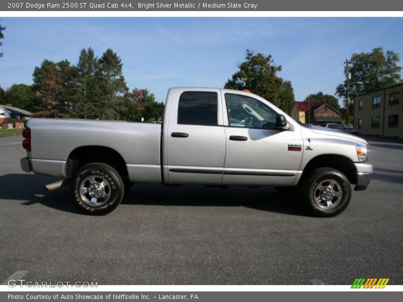Bright Silver Metallic / Medium Slate Gray 2007 Dodge Ram 2500 ST Quad Cab 4x4