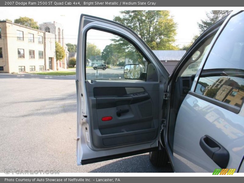 Bright Silver Metallic / Medium Slate Gray 2007 Dodge Ram 2500 ST Quad Cab 4x4