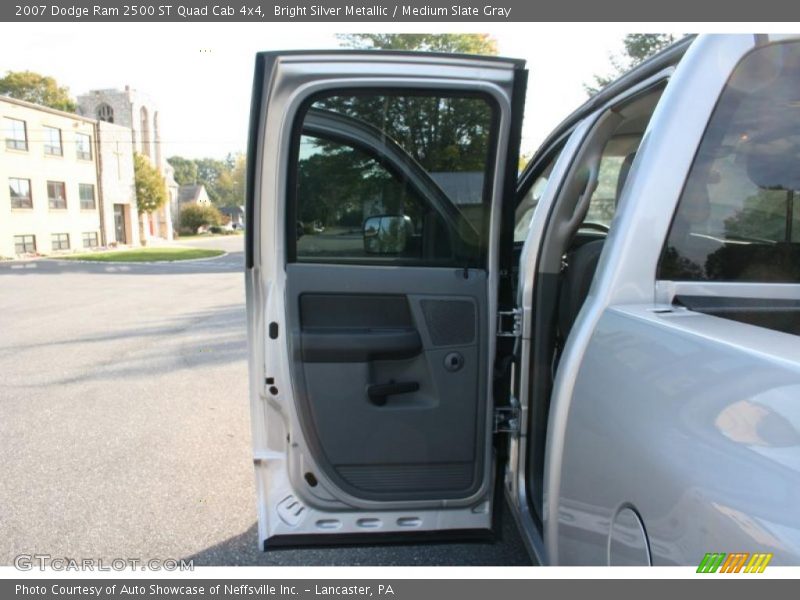 Bright Silver Metallic / Medium Slate Gray 2007 Dodge Ram 2500 ST Quad Cab 4x4
