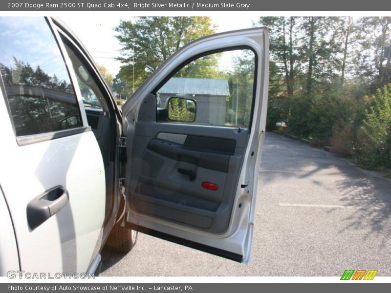 Bright Silver Metallic / Medium Slate Gray 2007 Dodge Ram 2500 ST Quad Cab 4x4