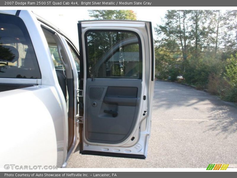 Bright Silver Metallic / Medium Slate Gray 2007 Dodge Ram 2500 ST Quad Cab 4x4
