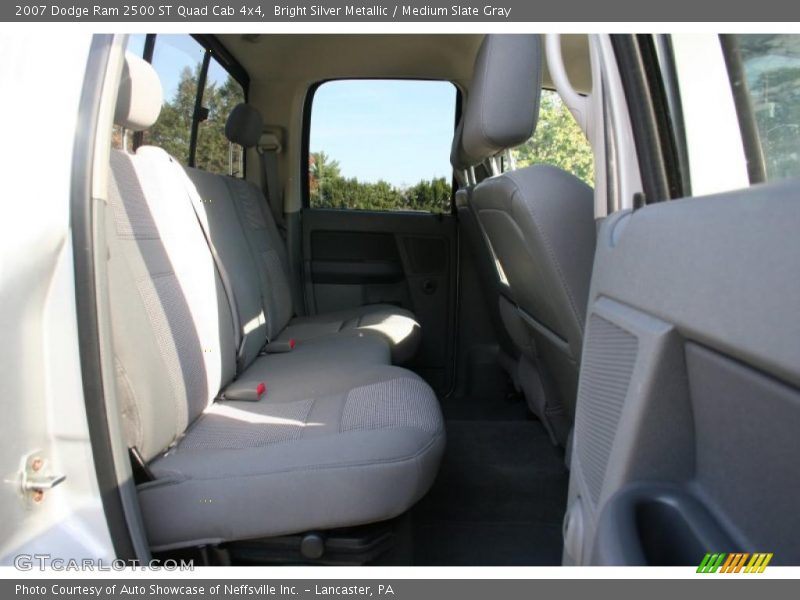 Bright Silver Metallic / Medium Slate Gray 2007 Dodge Ram 2500 ST Quad Cab 4x4