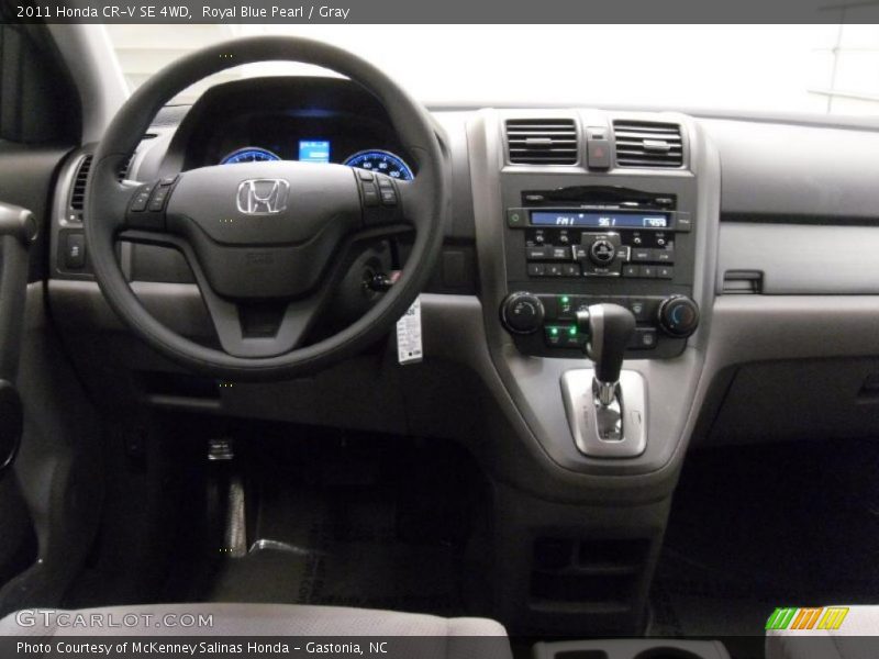  2011 CR-V SE 4WD Gray Interior