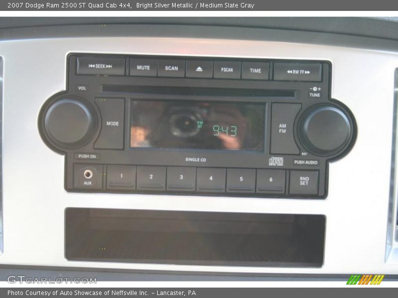 Bright Silver Metallic / Medium Slate Gray 2007 Dodge Ram 2500 ST Quad Cab 4x4
