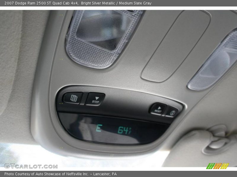 Bright Silver Metallic / Medium Slate Gray 2007 Dodge Ram 2500 ST Quad Cab 4x4