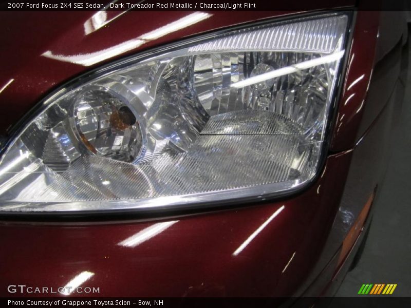 Dark Toreador Red Metallic / Charcoal/Light Flint 2007 Ford Focus ZX4 SES Sedan