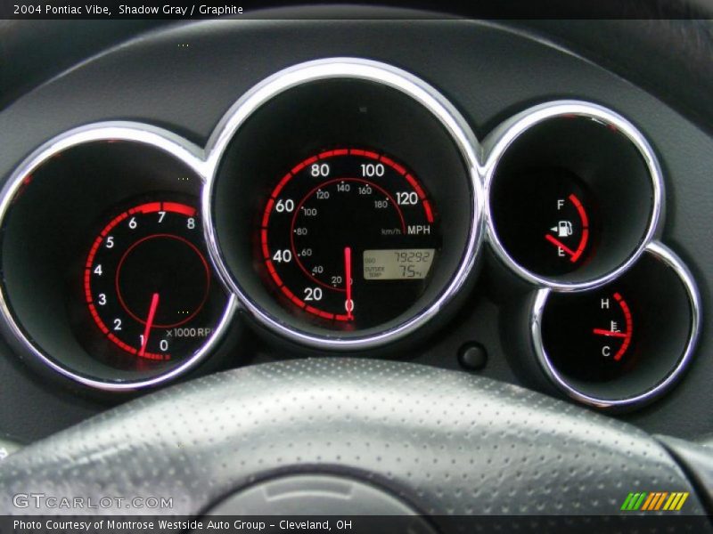 Shadow Gray / Graphite 2004 Pontiac Vibe