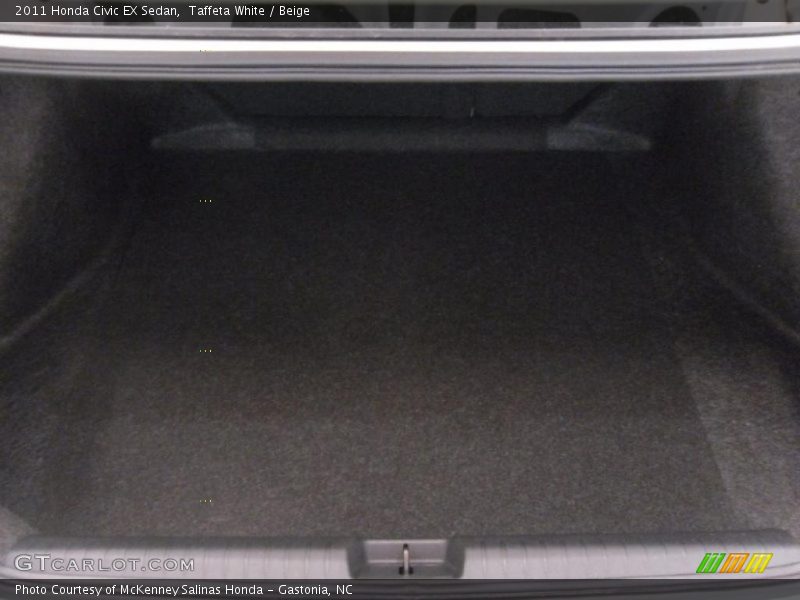 Taffeta White / Beige 2011 Honda Civic EX Sedan