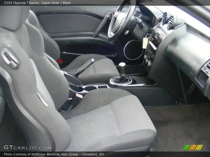  2003 Tiburon  Black Interior