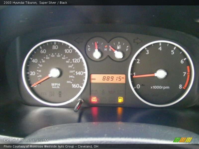  2003 Tiburon   Gauges