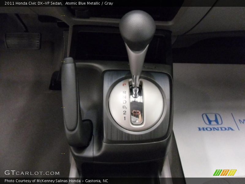  2011 Civic DX-VP Sedan 5 Speed Automatic Shifter