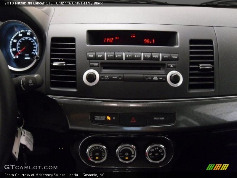 Controls of 2010 Lancer GTS