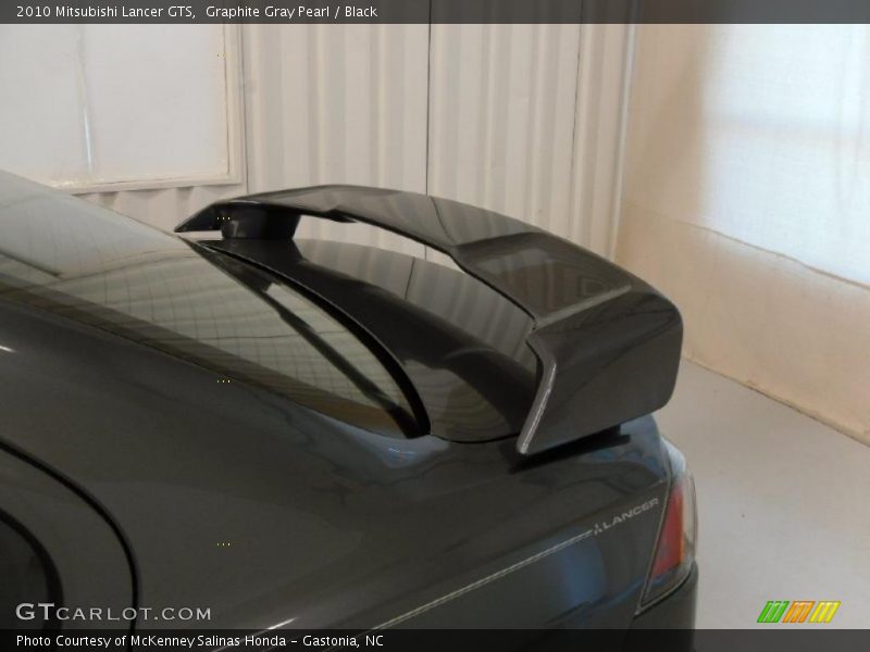 Graphite Gray Pearl / Black 2010 Mitsubishi Lancer GTS