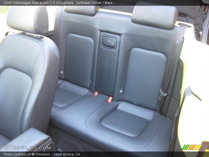 Sunflower Yellow / Black 2007 Volkswagen New Beetle 2.5 Convertible