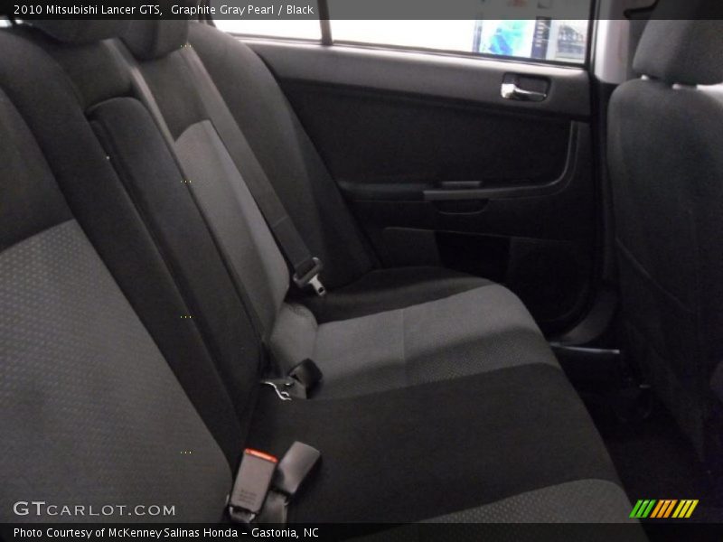 Graphite Gray Pearl / Black 2010 Mitsubishi Lancer GTS