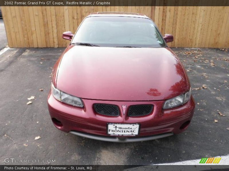 Redfire Metallic / Graphite 2002 Pontiac Grand Prix GT Coupe