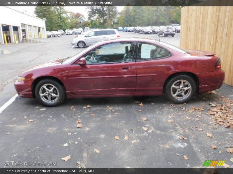 Redfire Metallic / Graphite 2002 Pontiac Grand Prix GT Coupe