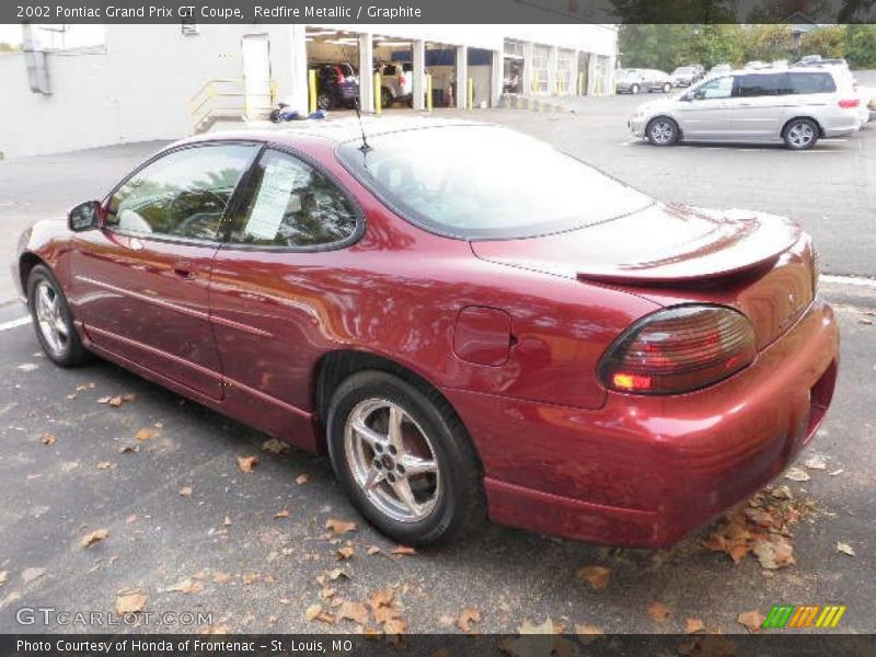 Redfire Metallic / Graphite 2002 Pontiac Grand Prix GT Coupe