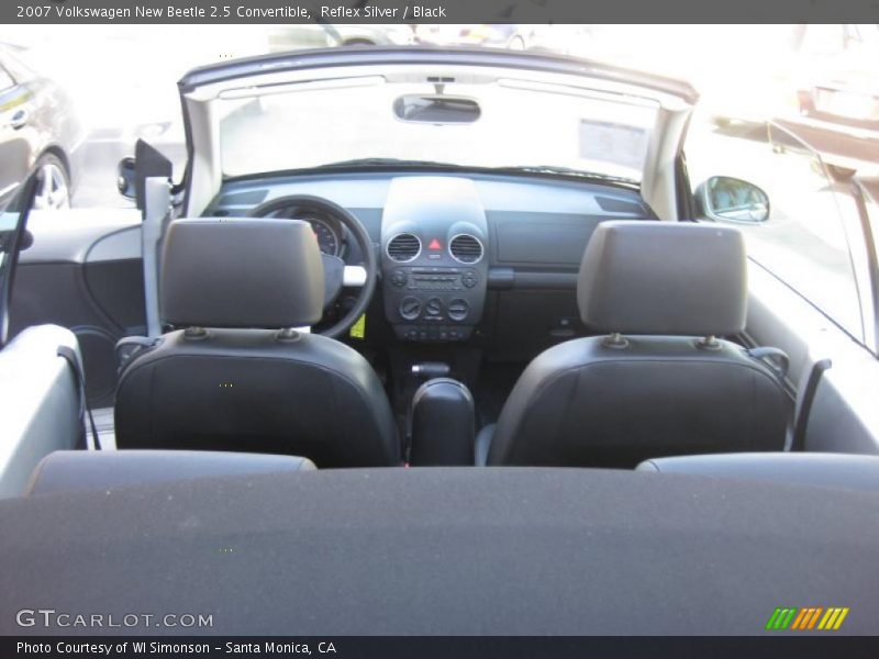Reflex Silver / Black 2007 Volkswagen New Beetle 2.5 Convertible