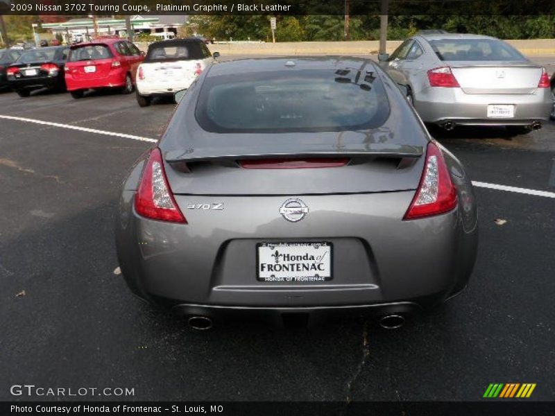 Platinum Graphite / Black Leather 2009 Nissan 370Z Touring Coupe