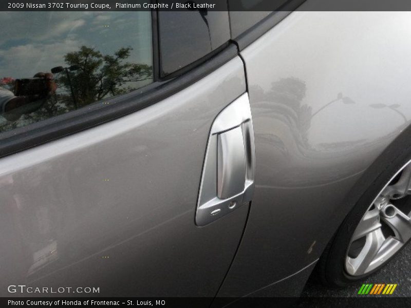 Platinum Graphite / Black Leather 2009 Nissan 370Z Touring Coupe