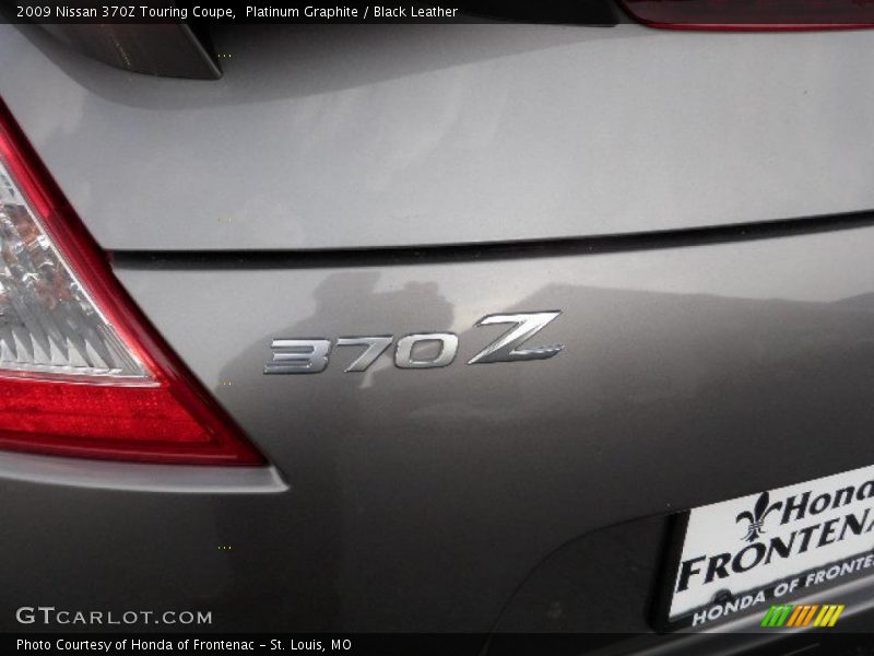 Platinum Graphite / Black Leather 2009 Nissan 370Z Touring Coupe