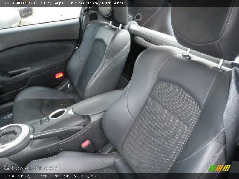 Platinum Graphite / Black Leather 2009 Nissan 370Z Touring Coupe