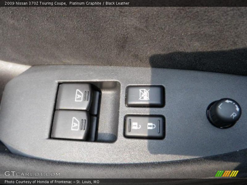 Platinum Graphite / Black Leather 2009 Nissan 370Z Touring Coupe