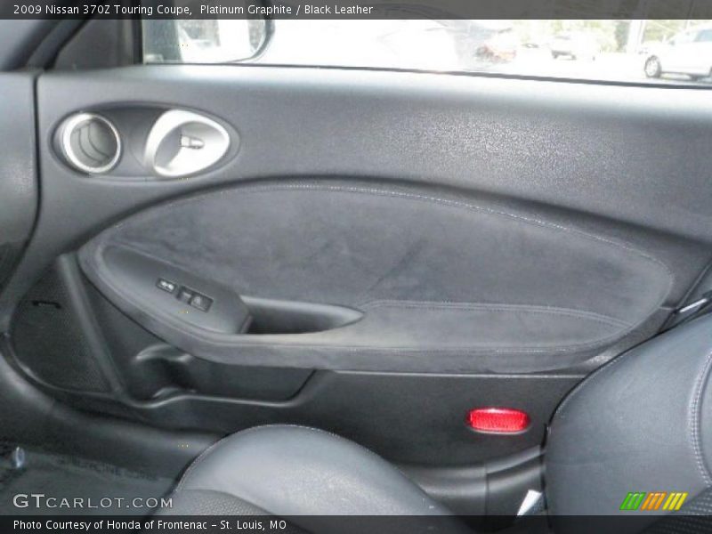 Platinum Graphite / Black Leather 2009 Nissan 370Z Touring Coupe