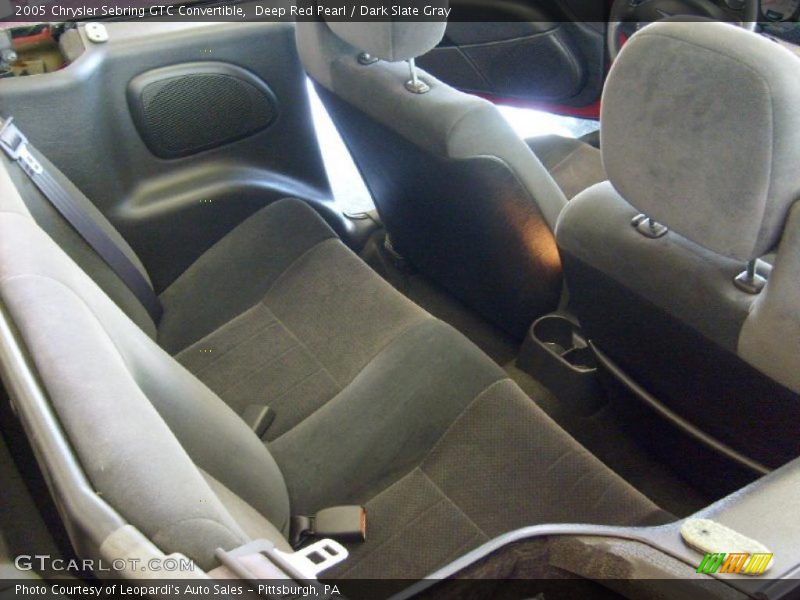 Deep Red Pearl / Dark Slate Gray 2005 Chrysler Sebring GTC Convertible
