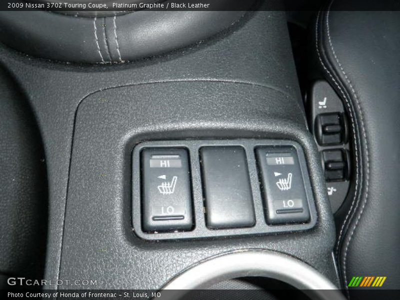 Platinum Graphite / Black Leather 2009 Nissan 370Z Touring Coupe