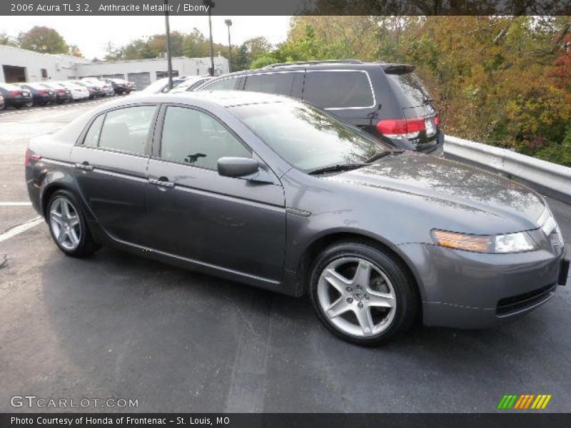 Anthracite Metallic / Ebony 2006 Acura TL 3.2