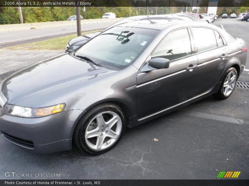 Anthracite Metallic / Ebony 2006 Acura TL 3.2