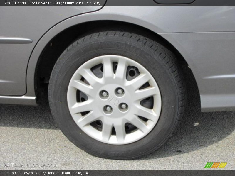 Magnesium Metallic / Gray 2005 Honda Civic LX Sedan