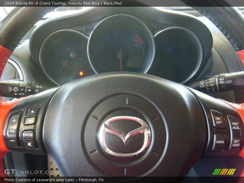 Velocity Red Mica / Black/Red 2004 Mazda RX-8 Grand Touring