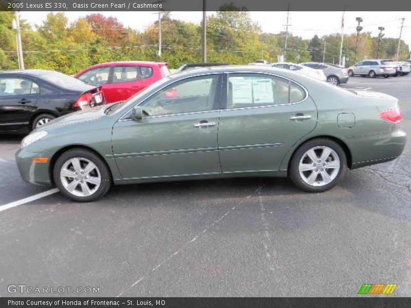 Oasis Green Pearl / Cashmere 2005 Lexus ES 330