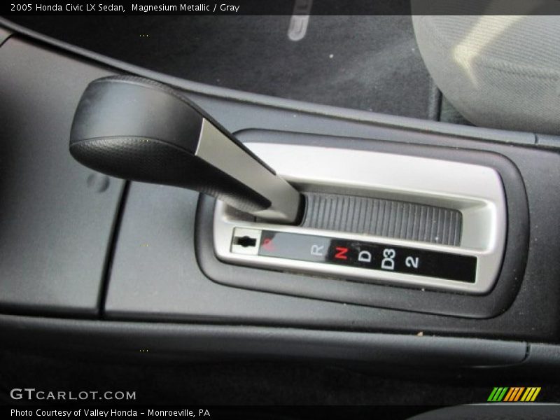 Magnesium Metallic / Gray 2005 Honda Civic LX Sedan