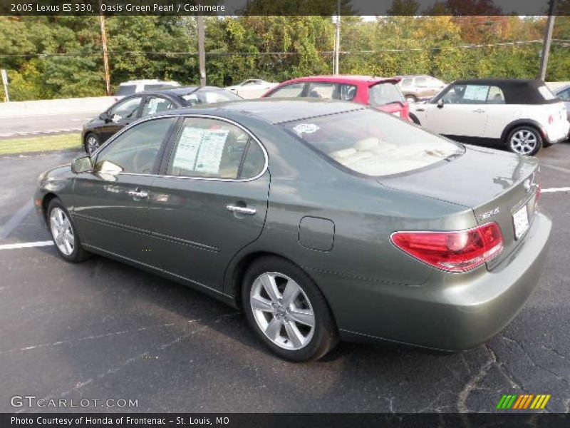 Oasis Green Pearl / Cashmere 2005 Lexus ES 330