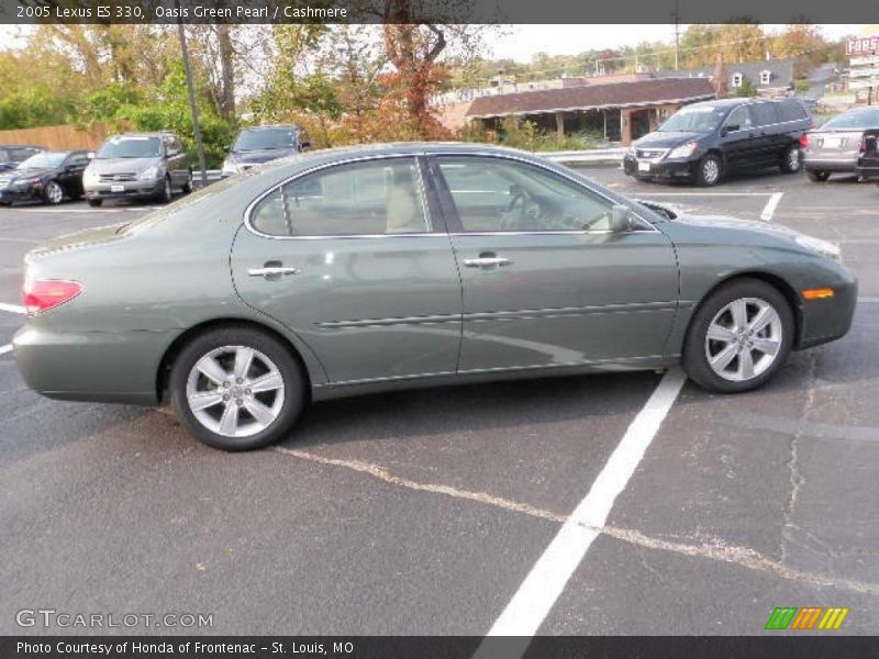 Oasis Green Pearl / Cashmere 2005 Lexus ES 330