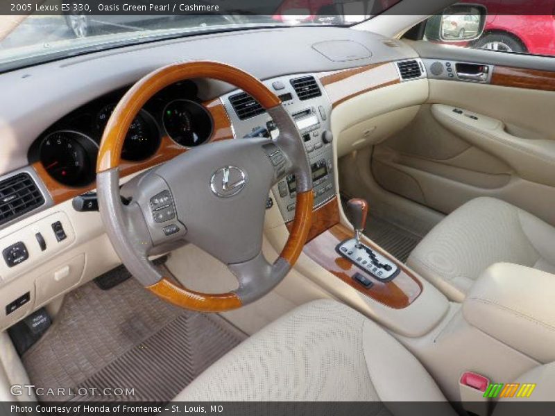 Oasis Green Pearl / Cashmere 2005 Lexus ES 330