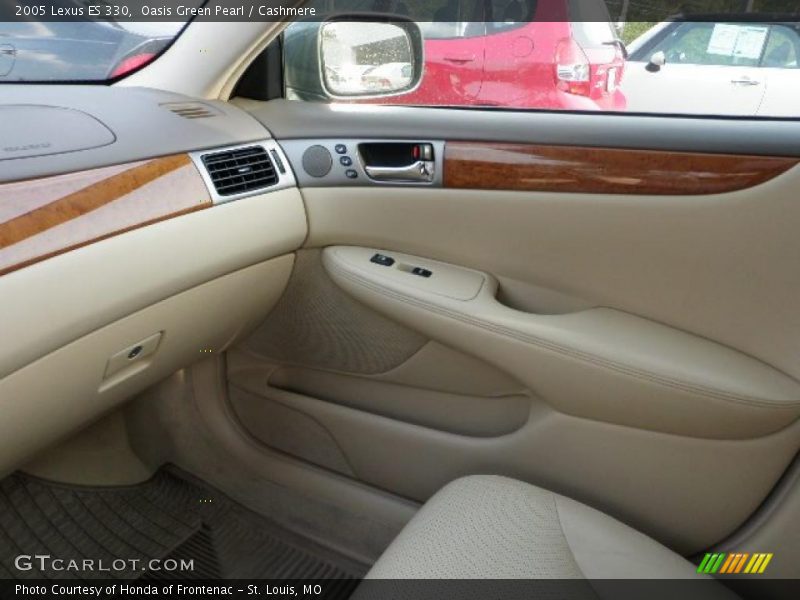 Oasis Green Pearl / Cashmere 2005 Lexus ES 330