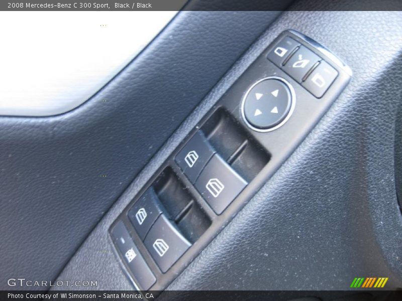 Black / Black 2008 Mercedes-Benz C 300 Sport