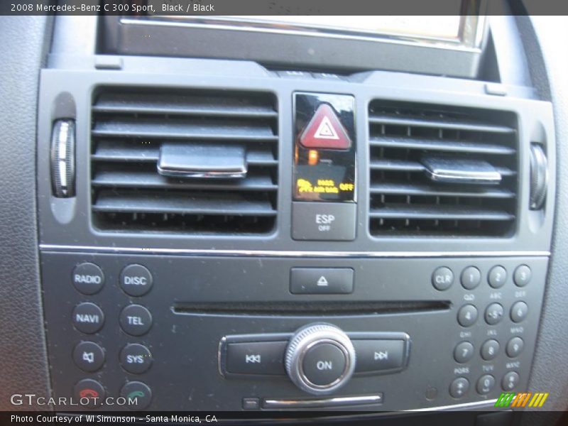 Black / Black 2008 Mercedes-Benz C 300 Sport